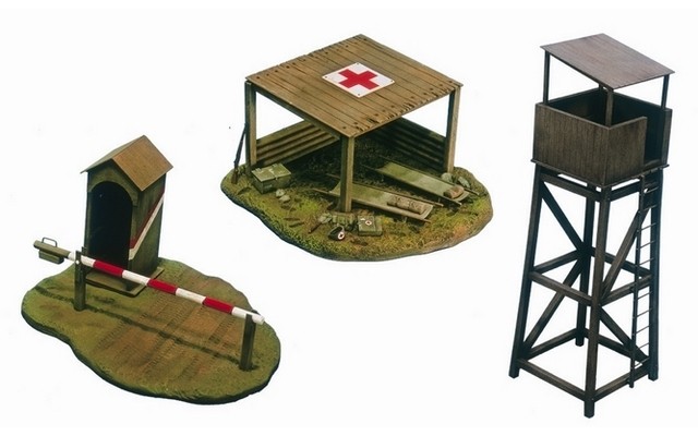 Italeri 1/72 Battlefield Buildings